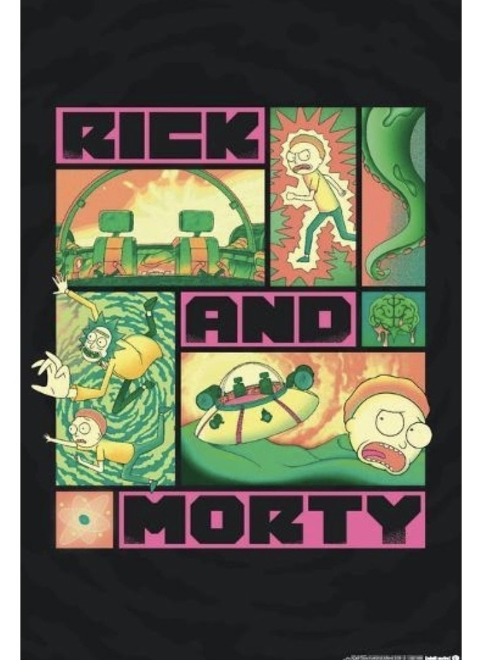 Rick and Morty Season 8 Panels / 22" x 34" Poster